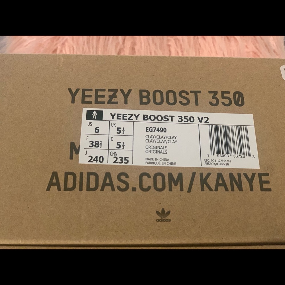 YEEZYS BOOST 350 V2 -CLAY